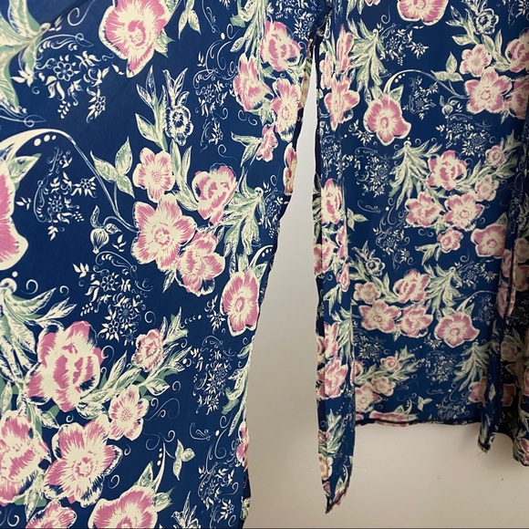 NWT LulaRoe Joy Floral Duster Size S - Picture 2 of 3